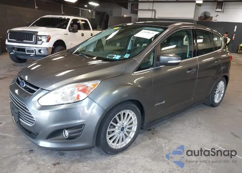 2013 Ford C-Max Hybrid Sel from USA, damaged, VIN 1FADP5BU9DL531704